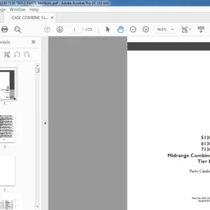 CASE VA SERIES TRACTOR PARTS MANUAL - PDF DOWNLOAD