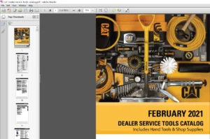 CAT Dealer Service Tools Catalog (Includes Hand Tools & Shop Supplies Feb 2021) Manual - PDF DOWNLOAD