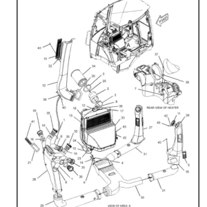 Caterpillar (CAT) 420E Backhoe Loader Parts Manual - PDF DOWNLOAD