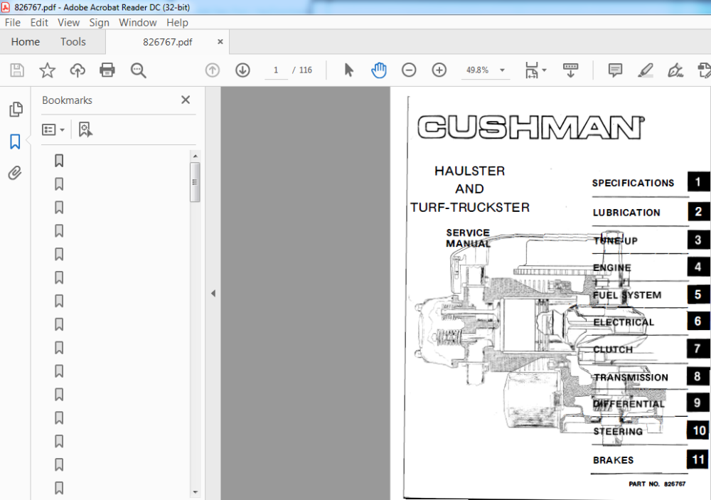 Cushman Truckster Service Manual Pdf