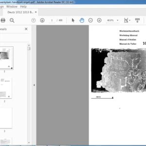 Deutz 1012 1013 Workshop Manual STM0177 - PDF DOWNLOAD