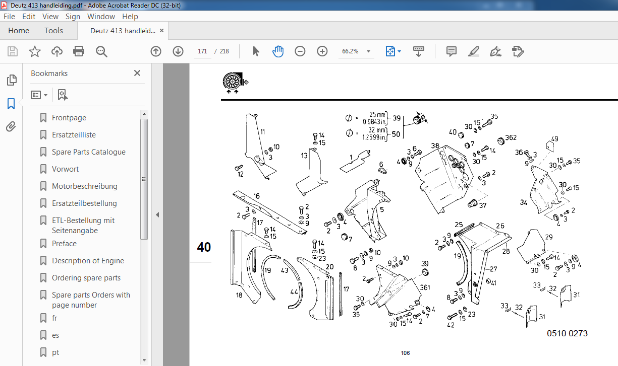 Deutz B FL 413 F F FC Spare Parts Catalogue Manual - PDF DOWNLOAD ...