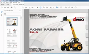 Dieci Agri Farmer 26.6 Parts Catalogue Manual - PDF DOWNLOAD
