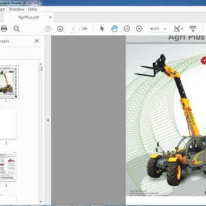 Dieci Agri Plus Operation & Maintenance Manual - PDF DOWNLOAD