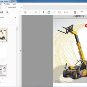 Dieci Apollo Operation & Maintenance Manual - PDF DOWNLOAD