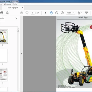 Dieci Mini Agri Operation & Maintenance Manual - PDF DOWNLOAD