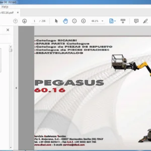Dieci Pegasus 60.16 Parts Catalogue Manual - PDF DOWNLOAD