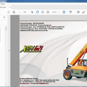 Dieci XRM 621 Spare Parts Catalogue Manual - PDF DOWNLOAD
