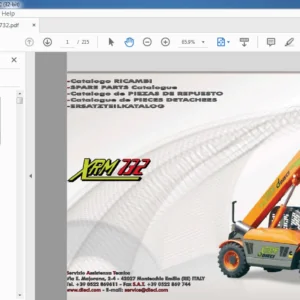 Dieci XRM 732 Parts Catalogue Manual - PDF DOWNLOAD