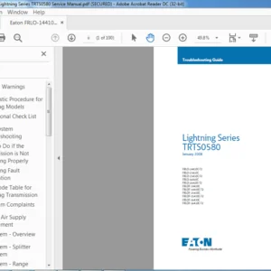 Eaton FRLO-14410C-T2 Lightning Series TRTS0580 Service Manual - PDF DOWNLOAD