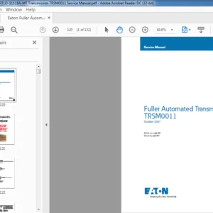 Eaton Fuller Automated RTLO-11118A-MT Transmission TRSM0011 Service Manual - PDF DOWNLOAD
