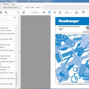 Eaton Fuller - Autoshift, Autoselect Service Manual TRSM-0050 - PDF DOWNLOAD