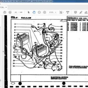 FIAT ALLIS MOTOR GRADER MODELS FG85 FG105B SN 72Y 71S 88U 89C PARTS MANUALS - PDF DOWNLOAD