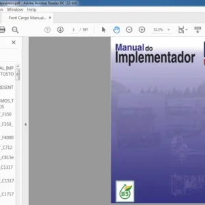 Ford Cargo & F Series Manual Implementador - PDF DOWNLOAD