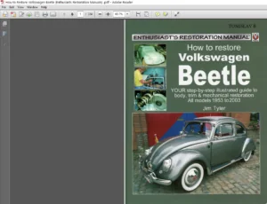 How to Restore Volkswagen Beetle (Enthusiasts Restoration Manuals) - PDF DOWNLOAD