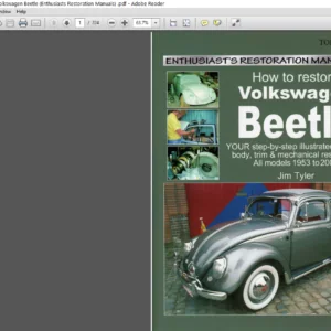 How to Restore Volkswagen Beetle (Enthusiasts Restoration Manuals) - PDF DOWNLOAD