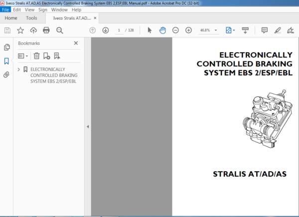 Iveco Stralis AT,AD,AS Electronically Controlled Braking System EBS 2 ...