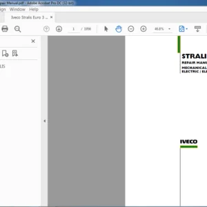 Iveco Stralis Euro 3 Repair Manual - PDF DOWNLOAD