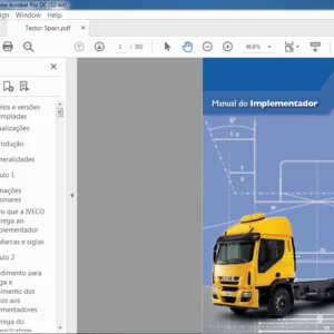 Iveco Tector Spain Manual do Implementador - PDF DOWNLOAD