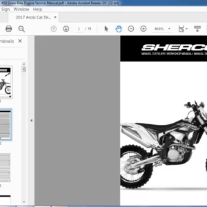 SHERCO 450 SE-R WORKSHOP MANUAL - PDF DOWNLOAD