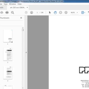 Terex PPM ATT 250 Operators & Maintenance Manual S6044001A - PDF DOWNLOAD