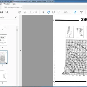 Terex PPM CE 380 ATT GB Operators & Maintenance Manual - PDF DOWNLOAD