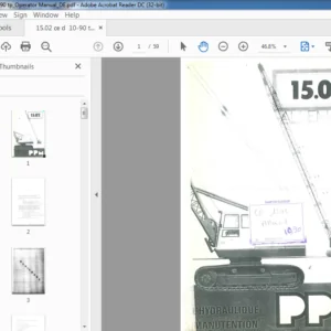 Terex PPM Crane 15.02 Operator Manual - PDF DOWNLOAD