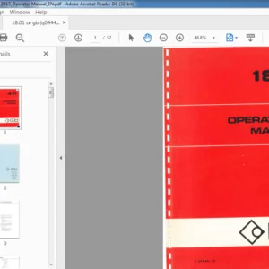 Terex PPM Crane 18.01 Operators Manual Q0444029 - PDF DOWNLOAD