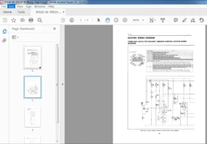 Toyota 5FG10-30 5FD10-30 Wiring Diagram Manual - PDF DOWNLOAD