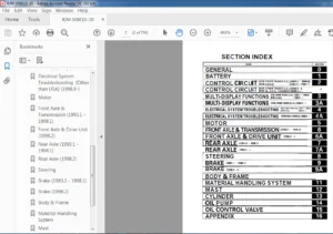 Toyota Battery Forklift 5FBE10-20 Series Service Manual - PDF DOWNLOAD