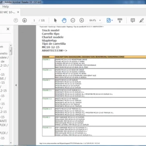 Yale A860 MC 10-12-15 Parts Manual - PDF DOWNLOAD