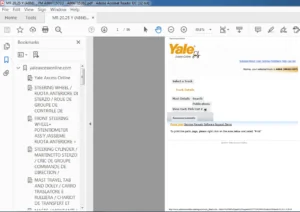 Yale A866 MR20 25Y Parts Manual - PDF DOWNLOAD