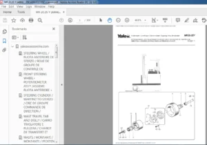 Yale A866 MR20,25Y Parts Manual - PDF DOWNLOAD