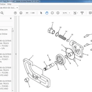 Yale A910 (GC GLC040-GLC070VX) Parts Manual - PDF DOWNLOAD