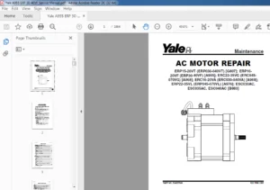 Yale A955 ERP 30-40VF Service Manual - PDF DOWNLOAD