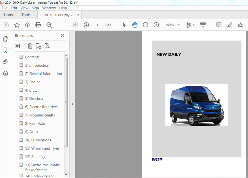 2014-2017 Iveco New Daily Repair Manual - PDF DOWNLOAD - HeyDownloads ...