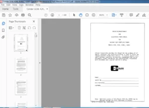 Condor 3238, 4248, 4248LC, 4248T Operation Maintenance & Parts Manual - PDF DOWNLOAD