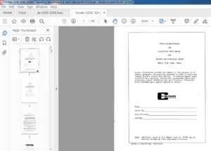 Condor 3238, 4248, 4248LC Operation Maintenance & Parts Manual PN 92154 - PDF DOWNLOAD