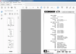 Condor 47A,47AG Parts Manual - PDF DOWNLOAD
