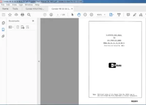 Condor 48 50 56 58 68 & 76 Self-Propelled Parts Manual SN. 4801 - PDF DOWNLOAD