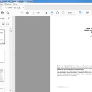 DOOSAN  DB58 DB58S DB58T DB58TIS DIESEL ENGINE SHOP MANUAL - PDF DOWNLOAD