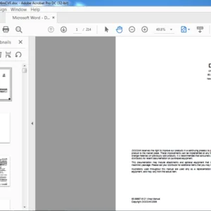 DOOSAN DLO6 EXCAVATOR OPERATION AND MAINTENANCE MANUAL 65.99897-8121 - PDF DOWNLOAD