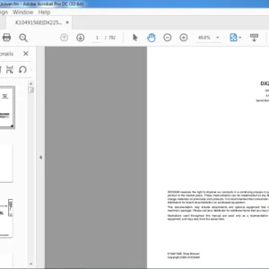 DOOSAN DX 225LCA EXCAVATOR SHOP MANUAL K1049156E - PDF DOWNLOAD