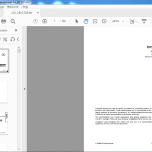 DOOSAN DX15 DX18 EXCAVATOR SHOP MANUAL - PDF DOWNLOAD