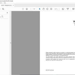 Doosan DH320 Excavator Parts Manual - PDF DOWNLOAD