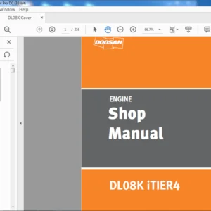 DOOSAN DX340LC EXCAVATOR PARTS MANUAL K1009681KEF - PDF DOWNLOAD