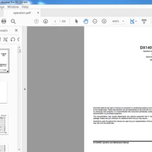 Doosan DX140W DX160W Excavator Operation & Maintenance Manual K1024898E - PDF DOWNLOAD