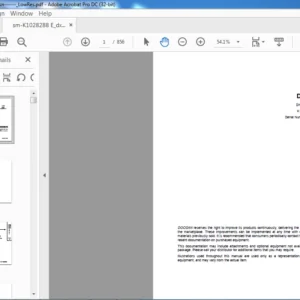 Doosan DX27Z Excavator Shop Manual K1028288E  - PDF DOWNLOAD