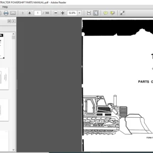 FIAT ALLIS 11B CRAWLER TRACTOR POWERSHIFT PARTS MANUAL - PDF DOWNLOAD