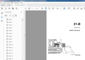 FIAT ALLIS 21B CRAWLER TRACTOR PARTS MANUAL 70696413 - PDF DOWNLOAD